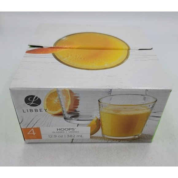 Libbey Kitchen Libbey Glass Hoops 29 Oz Orange Juice New Poshmark